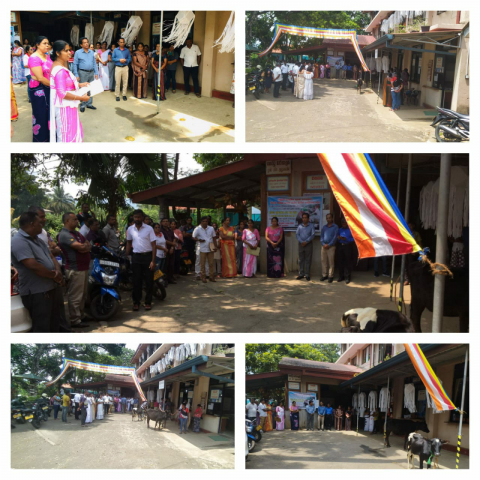 කිරි ගවයන් සදහා අභයදානය දීම